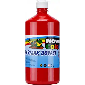 NOVA COLOR PARMAK BOYASI KIRMIZI 1 KG.NC-316