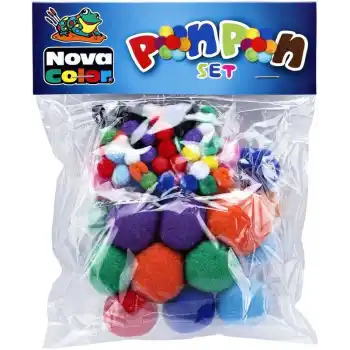 Nova Color Ponpon Set Nc-350