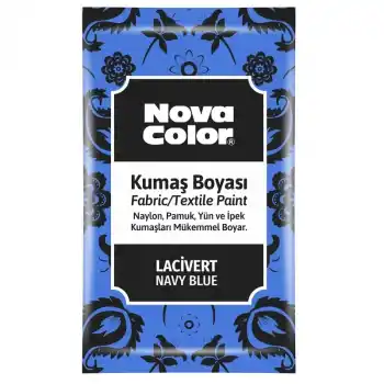 Nova Color Toz Kumaş Boyası Lacivert 12 Gr Nc-909