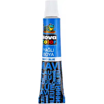 NOVA COLOR YAĞLI TÜP MAVİ NC-129