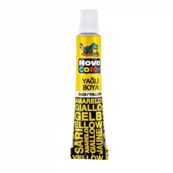 NOVA COLOR YAĞLI TÜP SARI NC-127