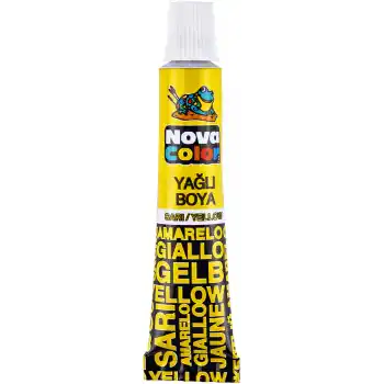 NOVA COLOR YAĞLI TÜP SARI NC-127