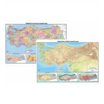 ODAK 70X100 İSTANBUL SİYASİ-FİZİKİ HARİTASI