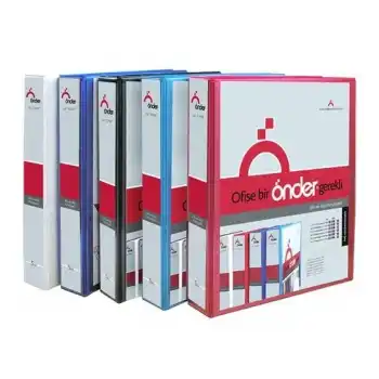 ÖNDER 5 CM 2 HALKALI LACİVERT KLASÖR 2005-6