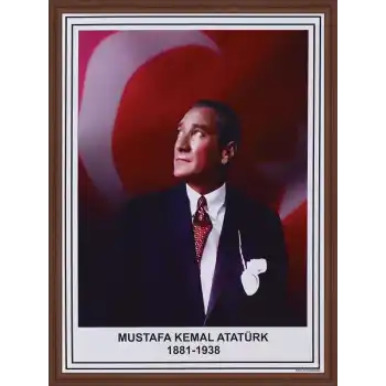 Panda Atatürk Portresi 35x50 Mdf Çerçeve Pan-425