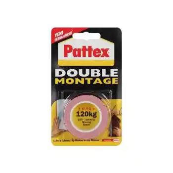 PATTEX DOUBLE MONTAJ BANDI 50-120 KG 2928444