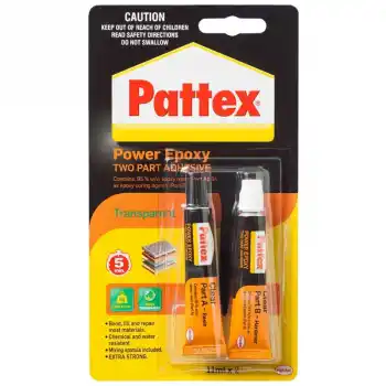PATTEX METAL RAPİD EPOXY GÜÇLÜ YAPIŞTIRICI 2X11 ML 31 GR 2902743