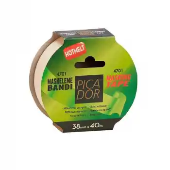 PİCADOR 38X40 MT HOTMELT MASKELEME BANDI KP 007