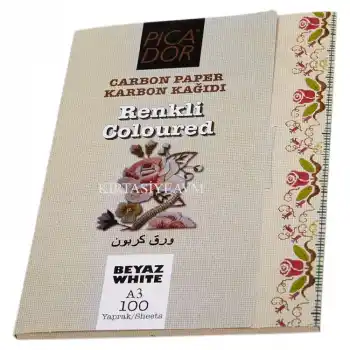 PİCADOR A3 297X420 KARBON KAĞIDI BEYAZ KK 009