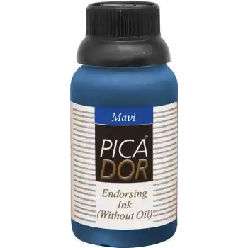PİCADOR ISTAMPA MÜREKKEBİ MAVİ 50CC KE 005