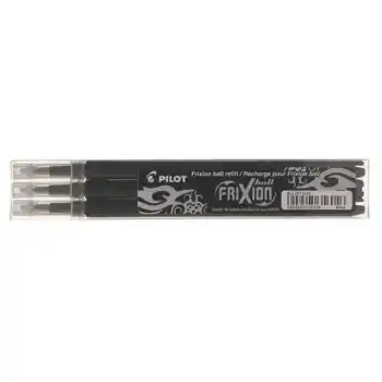 PİLOT FRIXION SİYAH KALEM YEDEK 3 LÜ BLS-FR7-B-S3