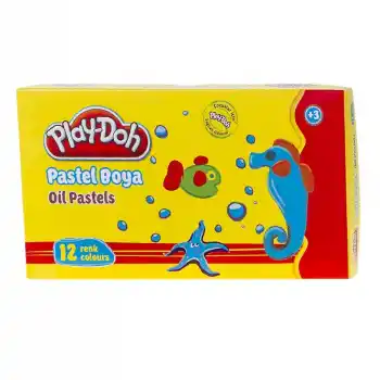 Play-doh 12 Renk Pastel Boya Pa002