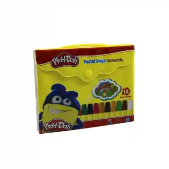 Play-doh 18 Renk Pastel Boya Çantalı Pa006