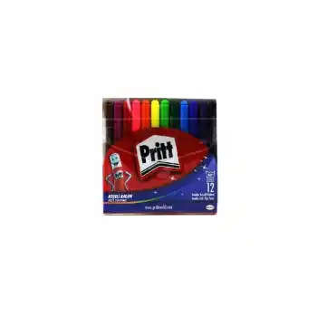 Pritt 12 Renk Jumbo Keçeli Kalem 1687975