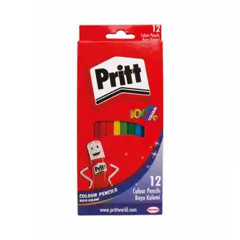 PRİTT 12 RENK KURU BOYA TAM BOY 1219734