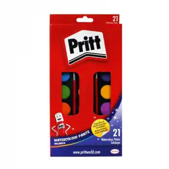 Pritt 21 Renk Sulu Boya Büyük 1671703