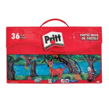 Pritt 36 Renk Çantalı Pastel 1048065