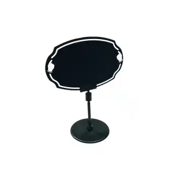 PVC Malzeme Yaz-Sil Ayaklı Elips Şeklinde Fiyat Etiketi 5 li Pk.