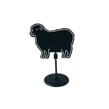 PVC Yaz Sil Ayaklı Etiket Tutuculu Kuzu / Koyun Fiyat Etiketi 10 lu Pk.