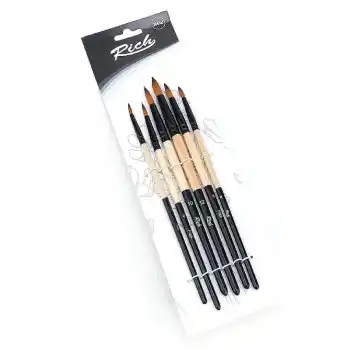 RICH 11218 DETAY 6 LI FIRÇA SETİ SERİ 5 01320