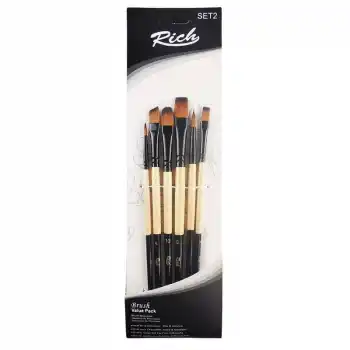 Rıch 11221 Karma 6 Lı Fırça Seti Set 2 11299