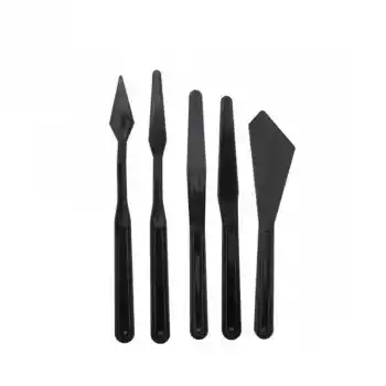 RICH 11247 5 Lİ PLASTİK SPATUL SET SİYAH 01908