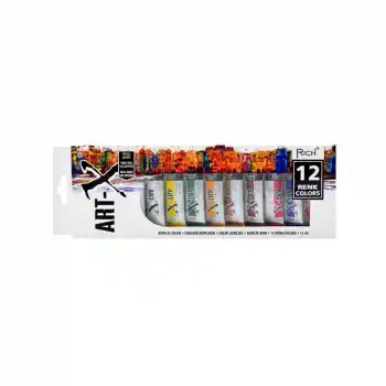 RICH 11412 ART-X 12 RENK AKRİLİK TÜP 12 ML 07521