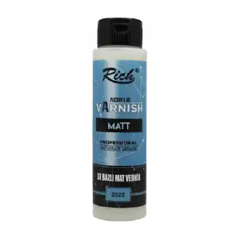 Rıch 2522 Su Bazlı Vernik Mat 500 Cc 01727