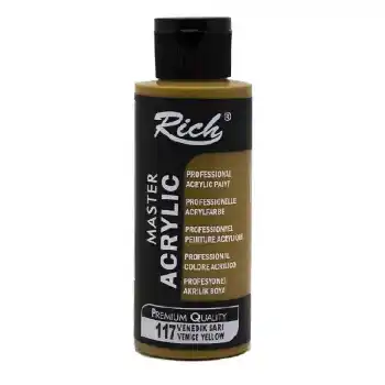 RICH AKRİLİK BOYA 117 VENEDİK SARI 120 CC