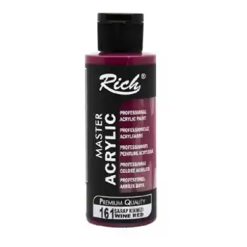 RICH AKRİLİK BOYA 161 ŞARAP KIRMIZI 120 CC
