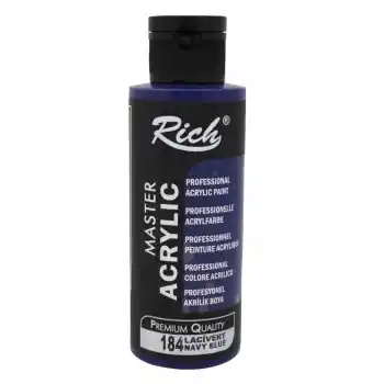 RICH AKRİLİK BOYA 184 LACİVERT 120 CC