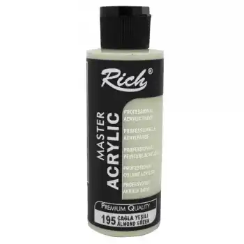 RICH AKRİLİK BOYA 195 ÇAĞLA YEŞİLİ 120 CC