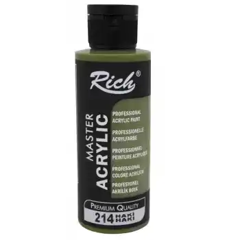 RICH AKRİLİK BOYA 214 HAKİ 120 CC