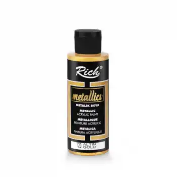 RICH METALİK AKRİLİK BOYA 03956 ALTIN 120 CC