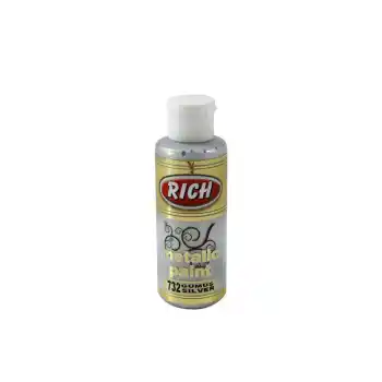 RICH METALİK AKRİLİK BOYA 03962 GÜMÜŞ 120 CC