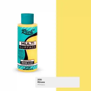 RICH MULTİ AKRİLİK BOYA 2130 MİMOZA 120 CC