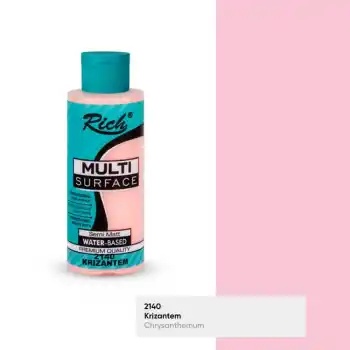 RICH MULTİ AKRİLİK BOYA 2140 KRIZANTEM 120 CC