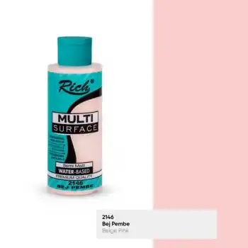RICH MULTİ AKRİLİK BOYA 2146 BEJ PEMBE 120 CC