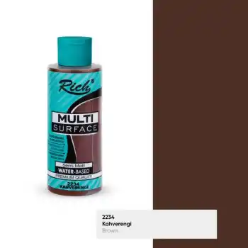Rıch Multi Akrilik Boya 2234 Kahverengi 120 Cc