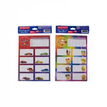 RUBENIS ANAOKUL ETİKETİ (ERKEK) RBA-E