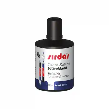 SIRDAŞ MAVİ TAHTA KALEMİ MÜREKKEBİ 100 CC.