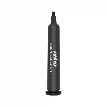 SIRDAŞ PERMANENT KOLİ KALEMİ KESİK UÇ SİYAH PM-400