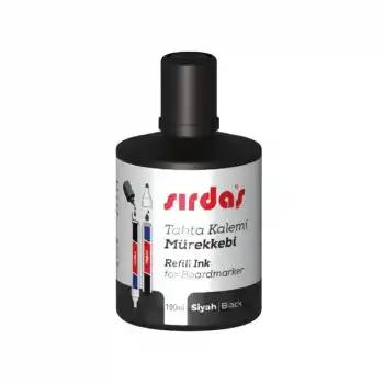 SIRDAŞ SİYAH TAHTA KALEMİ MÜREKKEBİ 100 CC.