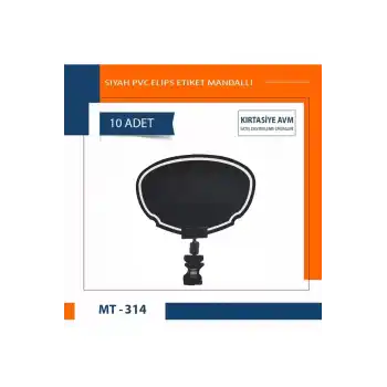 Siyah Pvc Fiyat Etiketleri Silinebilir, Yazılabilir,Ayarlanabilir Mandallı Pvc Levha,8cmx12cm