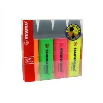 Stabılo Boss Fosforlu Kalem 4 Lü Pk 70/4