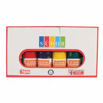 Südor Sd856 Ebru Boyası 6 Lı Damlalıklı Set 30 Ml