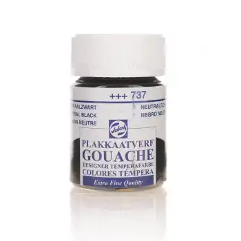 Talens Guaj Boya 16 Ml 737 Siyah