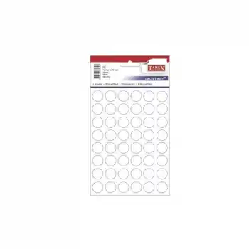 Tanex Ofc-130 16 Mm Beyaz Ofis Etiketi Yuvarlak