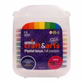 Umix 18 Renk Pastel Boya U1918 (özel Fiyat)