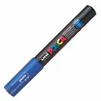 Uni-ball Pc-1m Posca Su Bazlı Marker Mavi 0.7